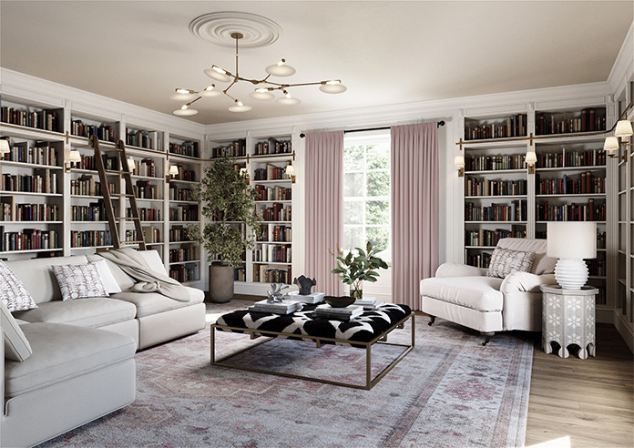 Lyra, Bubblegum - Made to Measure Curtains - Image 7